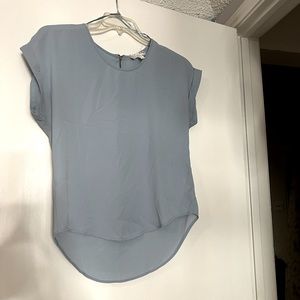 Gray blue blouse